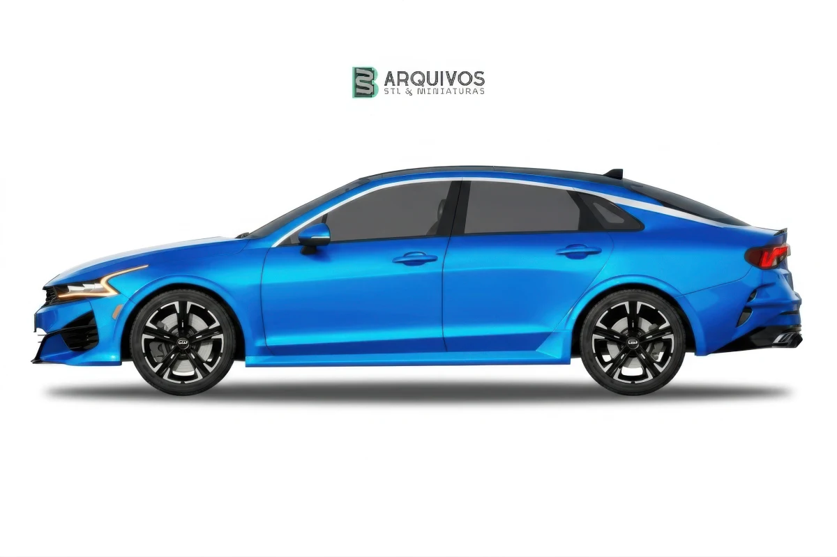 Modelo 3D STL - Kia K5 2022 — foto 3